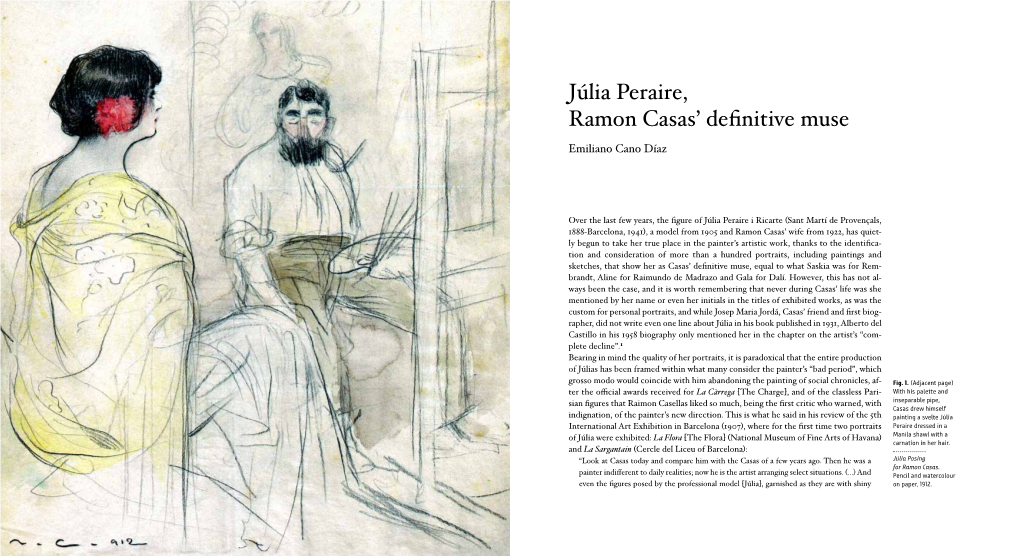 Júlia Peraire, Ramon Casas' Definitive Muse