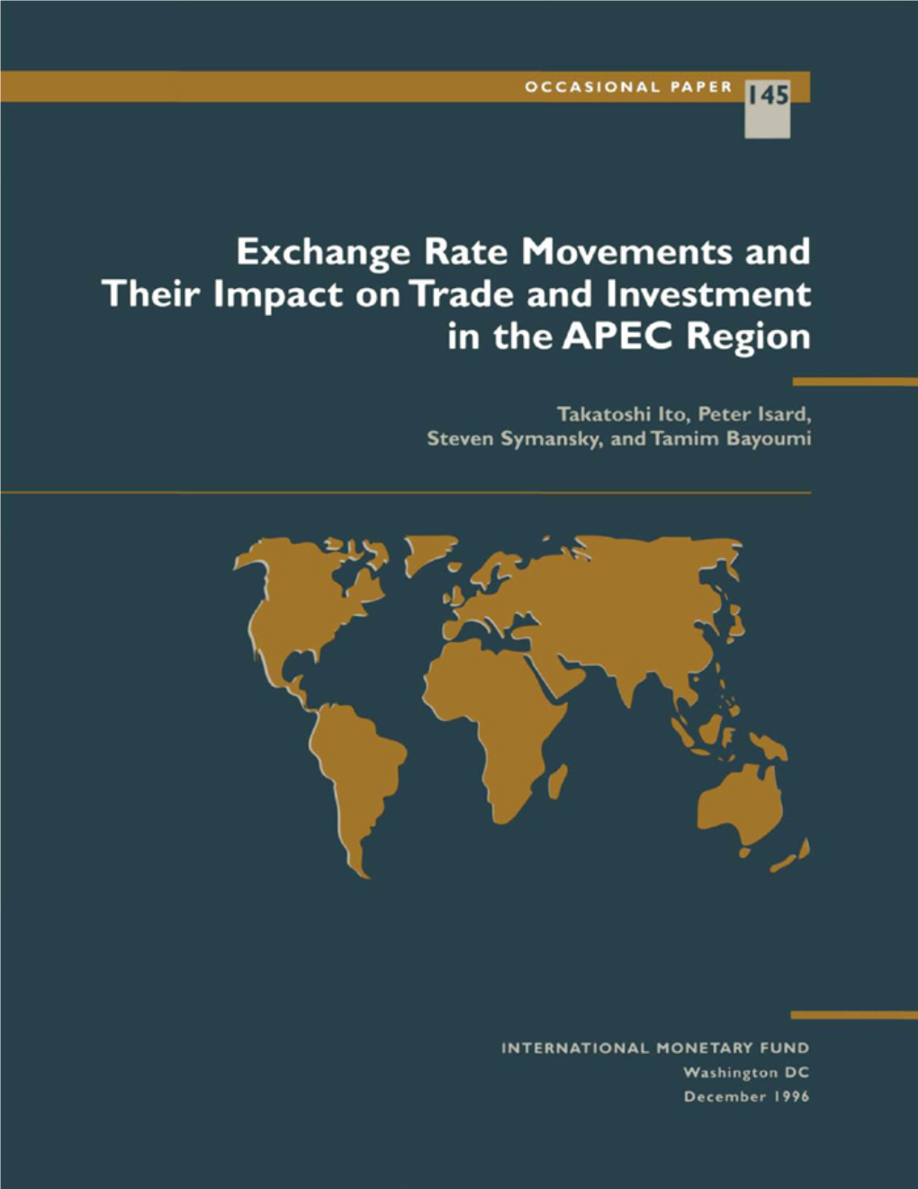 Exchange Rate Movements and Their Impact on Trade and Investment in the APEC Region