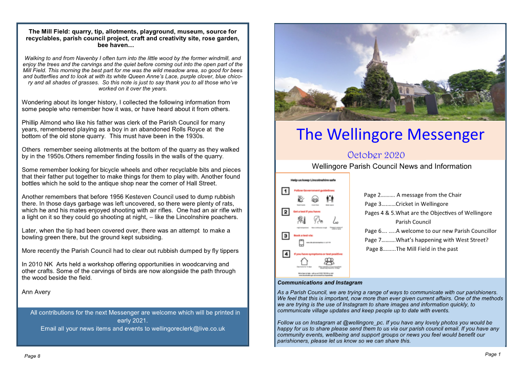 The Wellingore Messenger