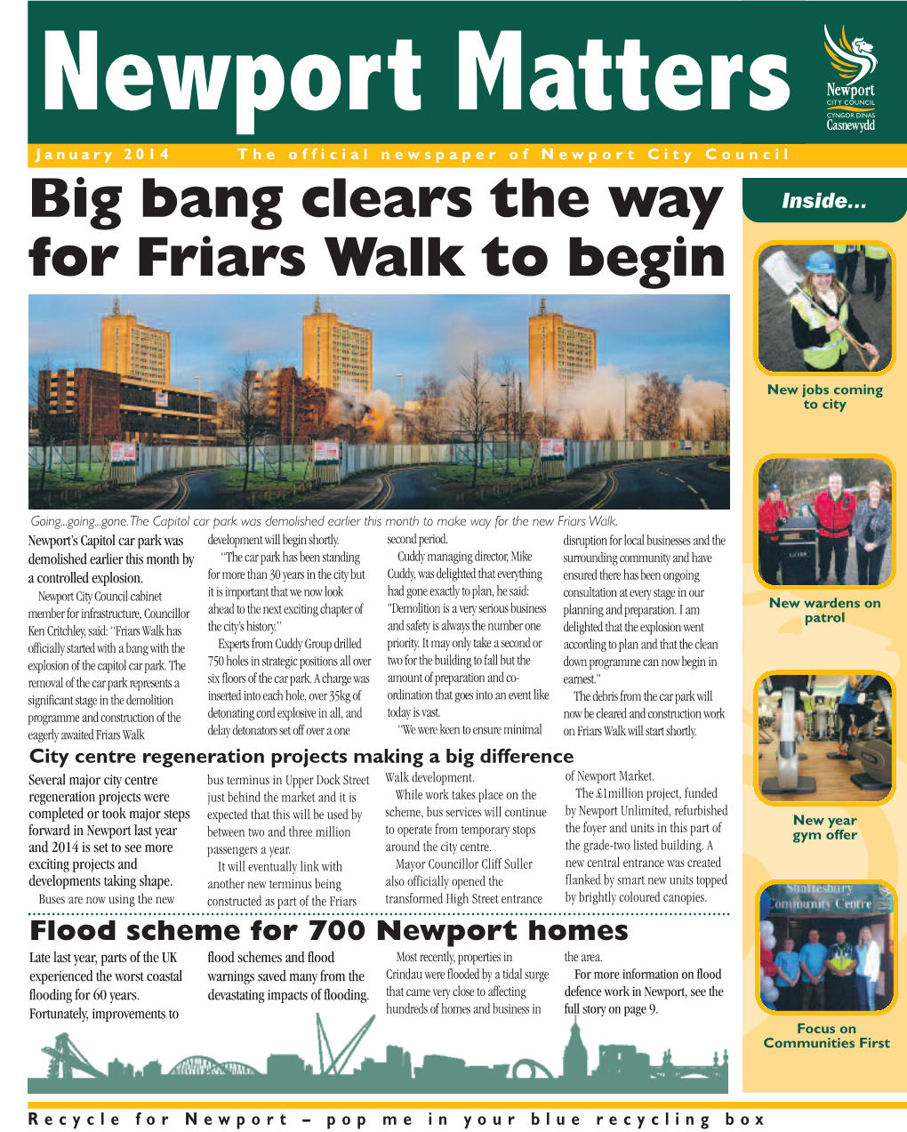 Big Bang Clears the Way for Friars Walk to Begin