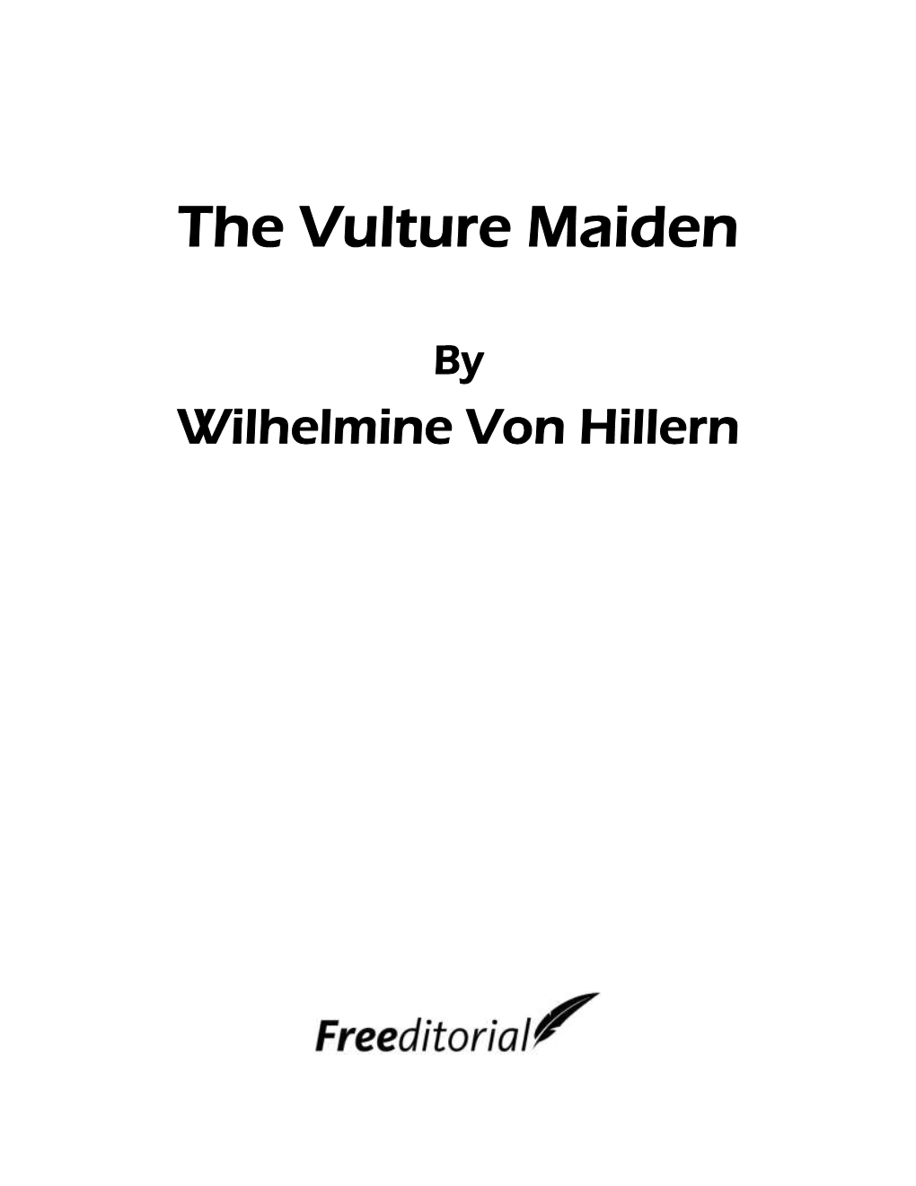 The Vulture Maiden