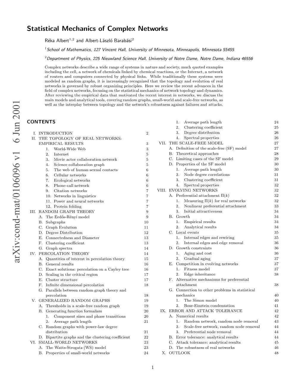 Albert and Barabasi.Pdf