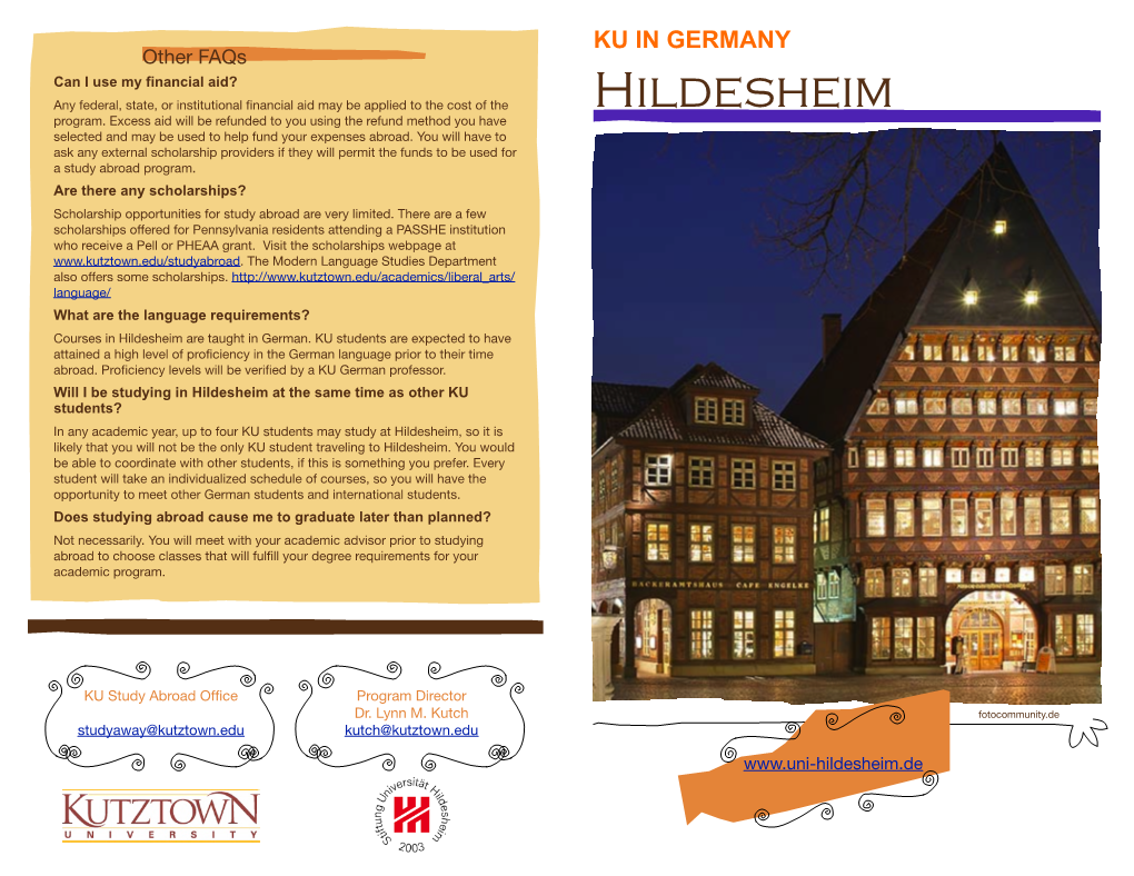 Hildesheim Brochure