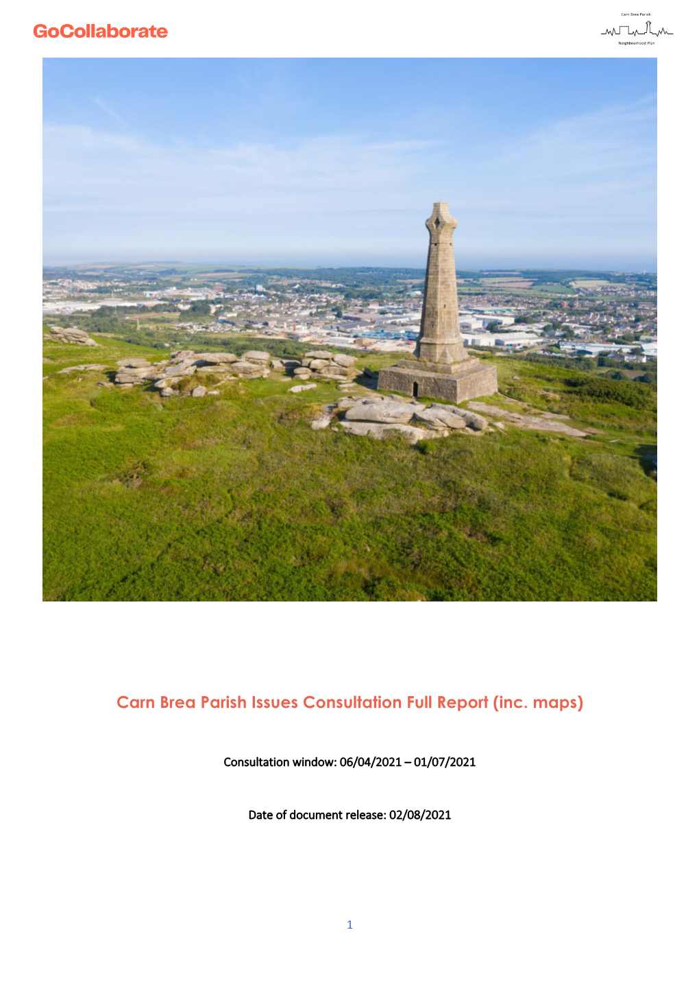 Carn Brea Parish Issues Consultation Full Report (Inc