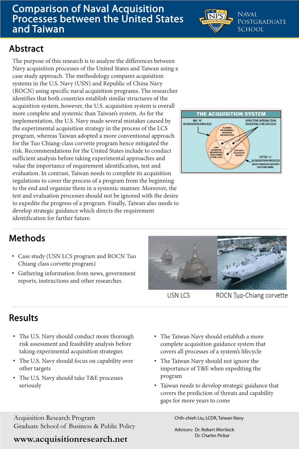 Comparison of Naval Acquisition Processes Between the United