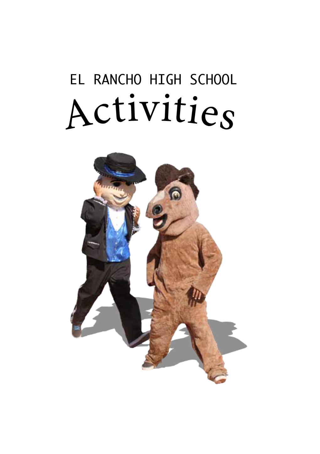 EL RANCHO HIGH SCHOOL Activities Contact Info