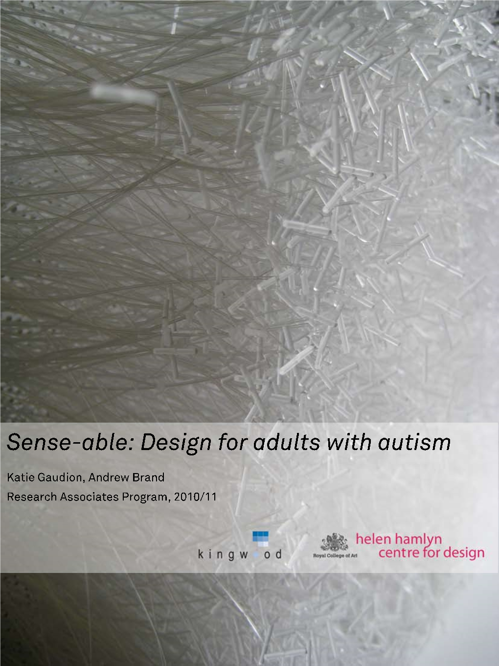 Sense-Able. Design for Adults with Autism