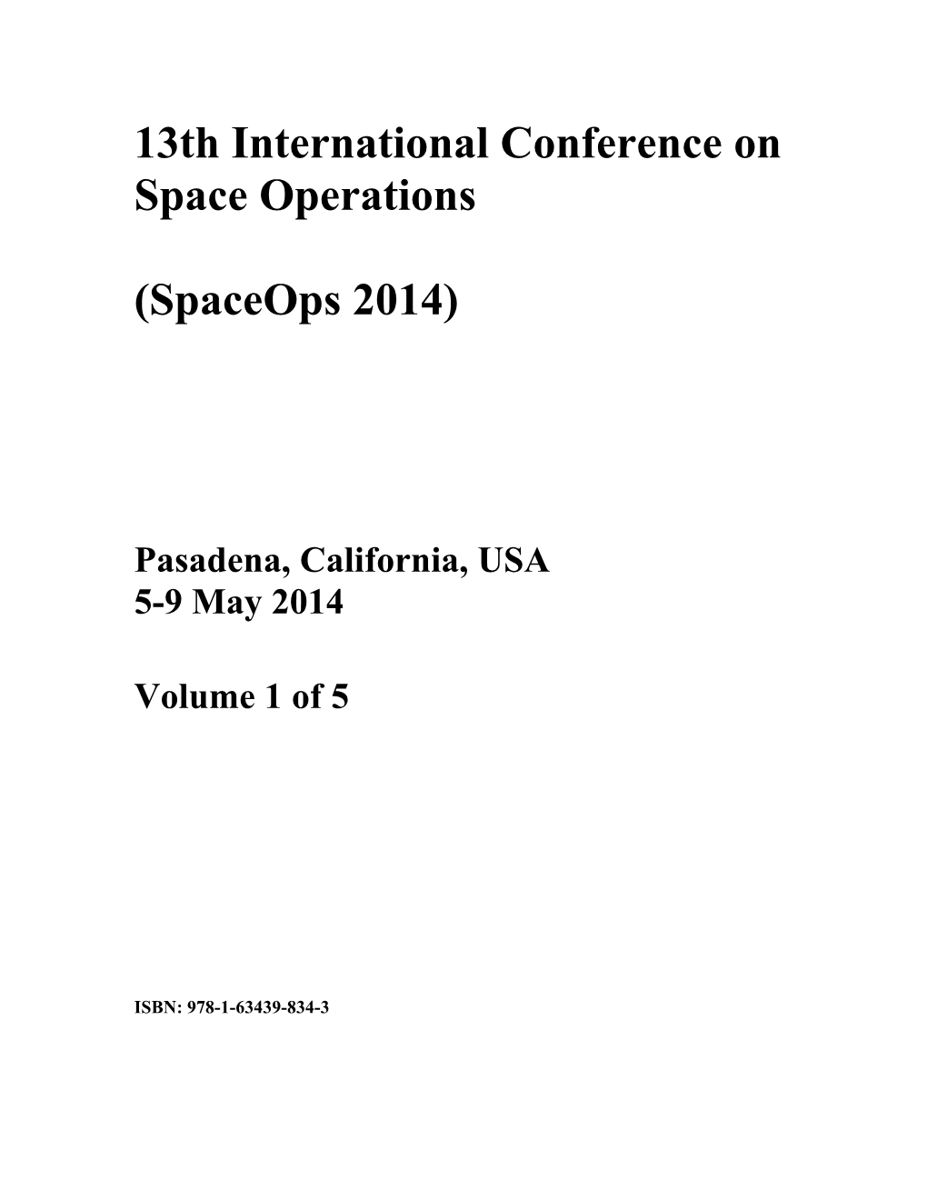 Preparation of Papers for AIAA Technical Conferences