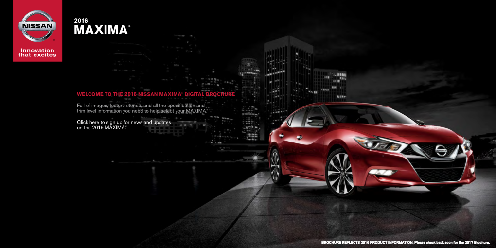 Maxima® Digital Brochure