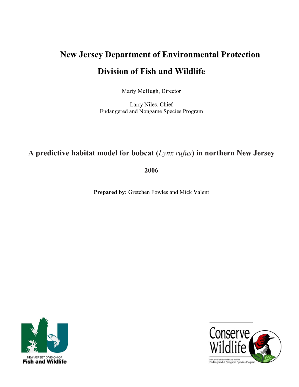 New Jersey Department of Environmental Protection