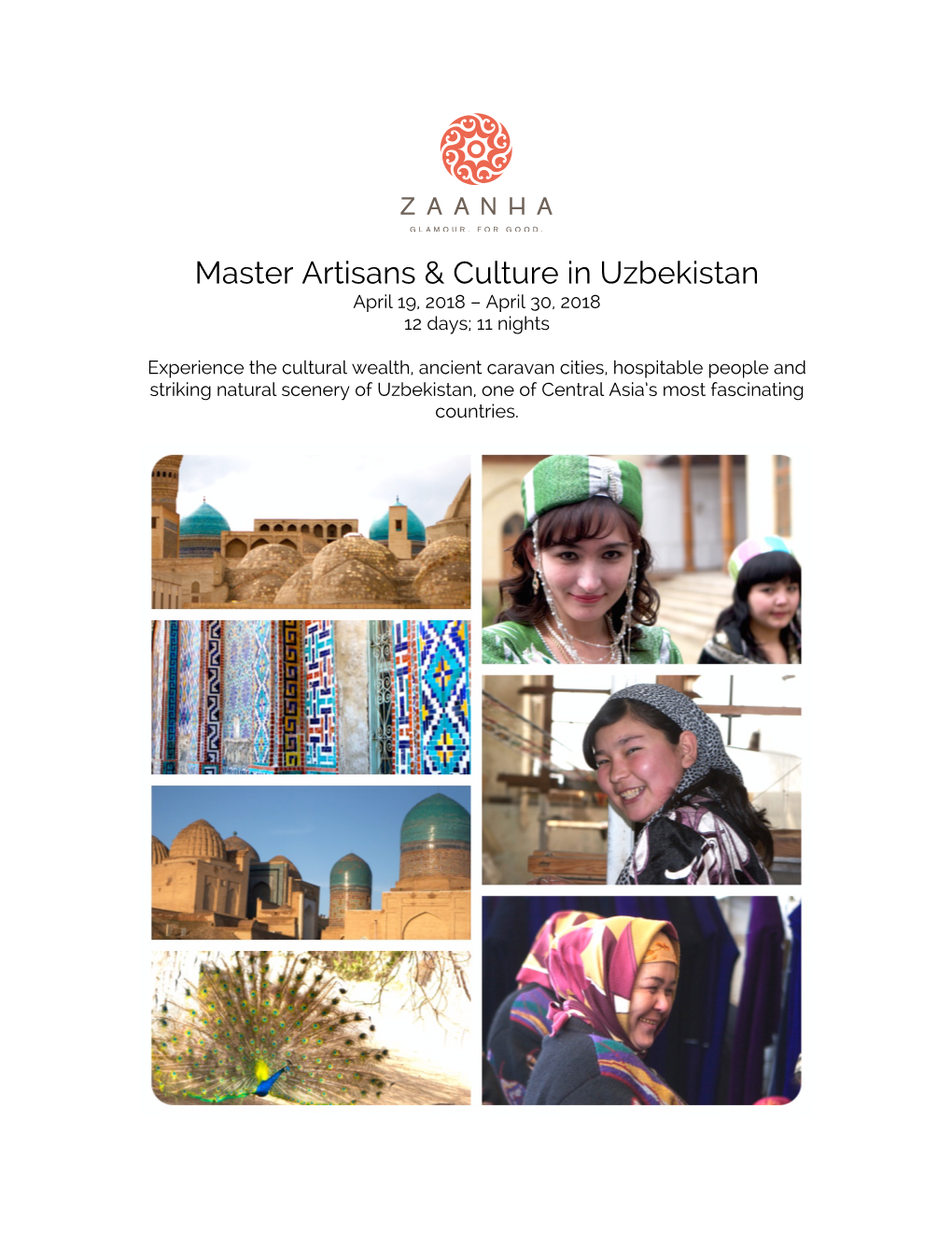 Master Artisans & Culture in Uzbekistan