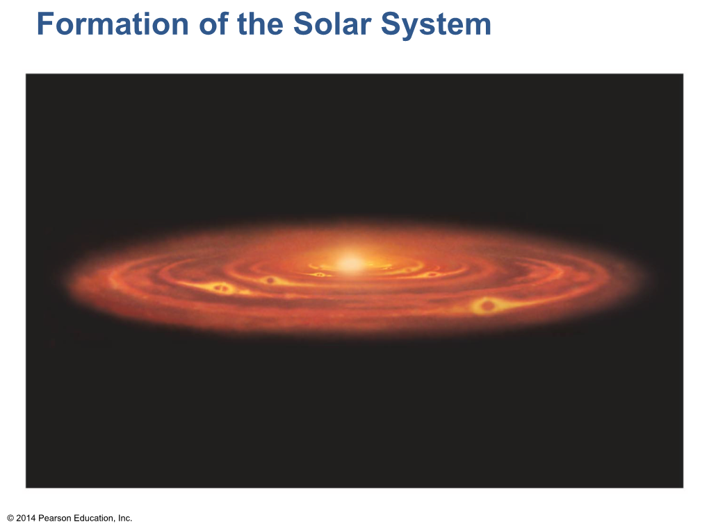 Formation of the Solar System