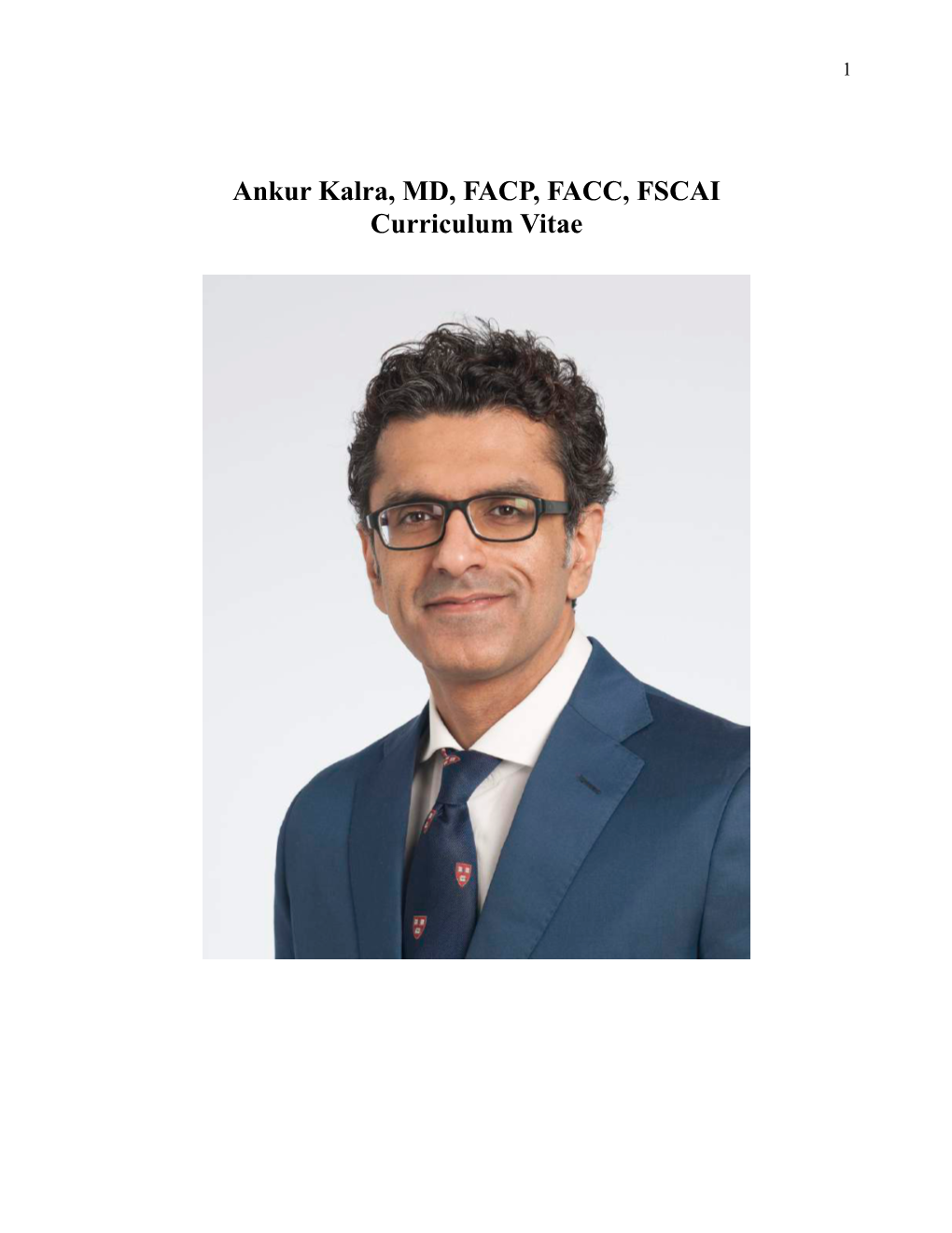 View Dr. Kalra's CV (PDF)