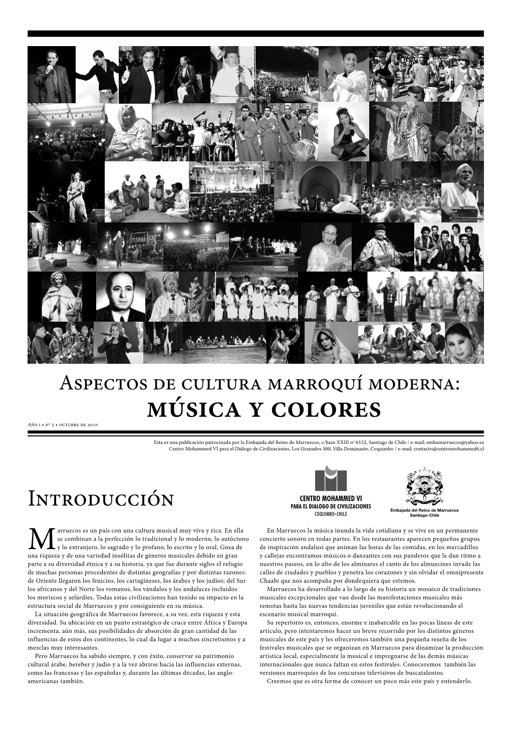 Música Y Colores Año I • Nº 2 • Octubre De 2010