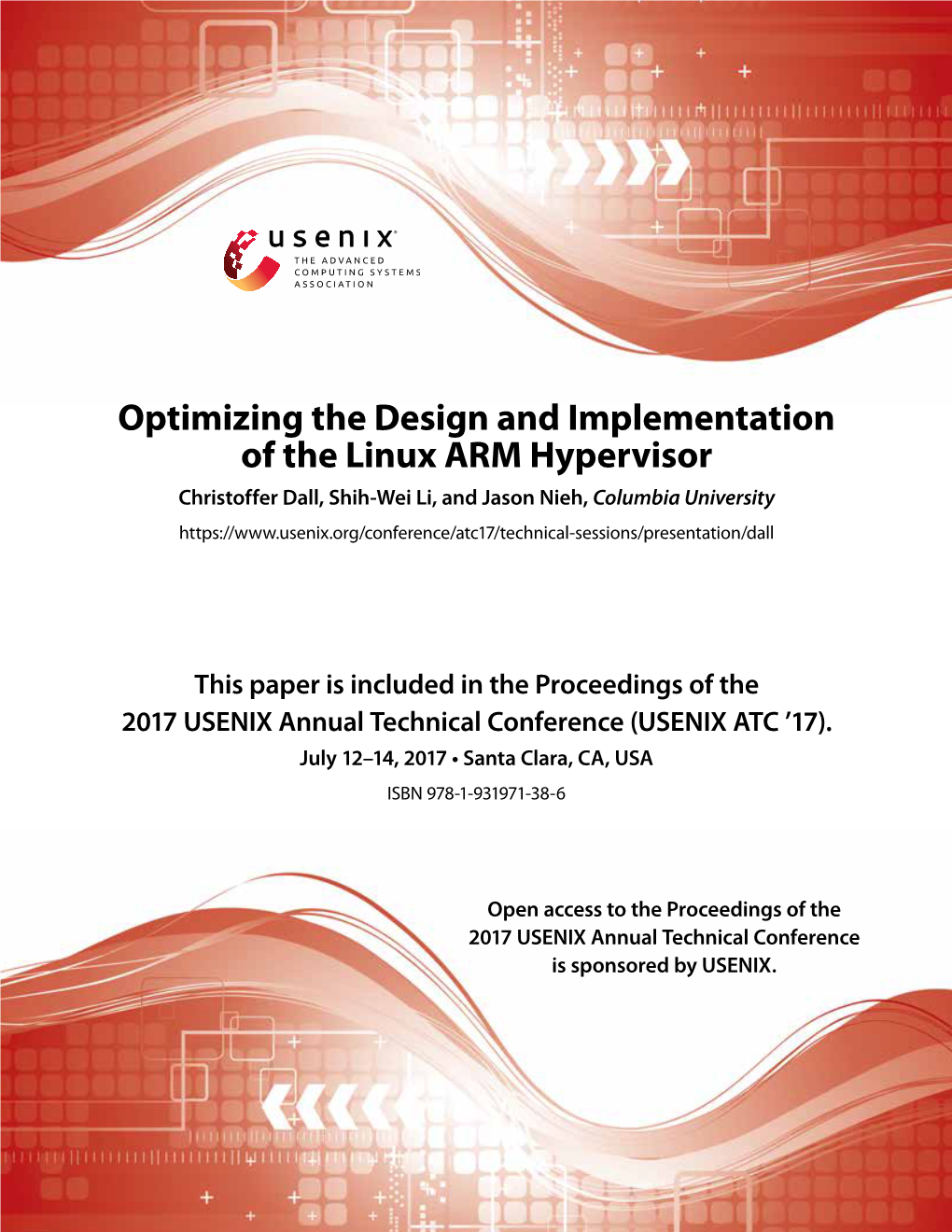 Optimizing the Design and Implementation of the Linux ARM