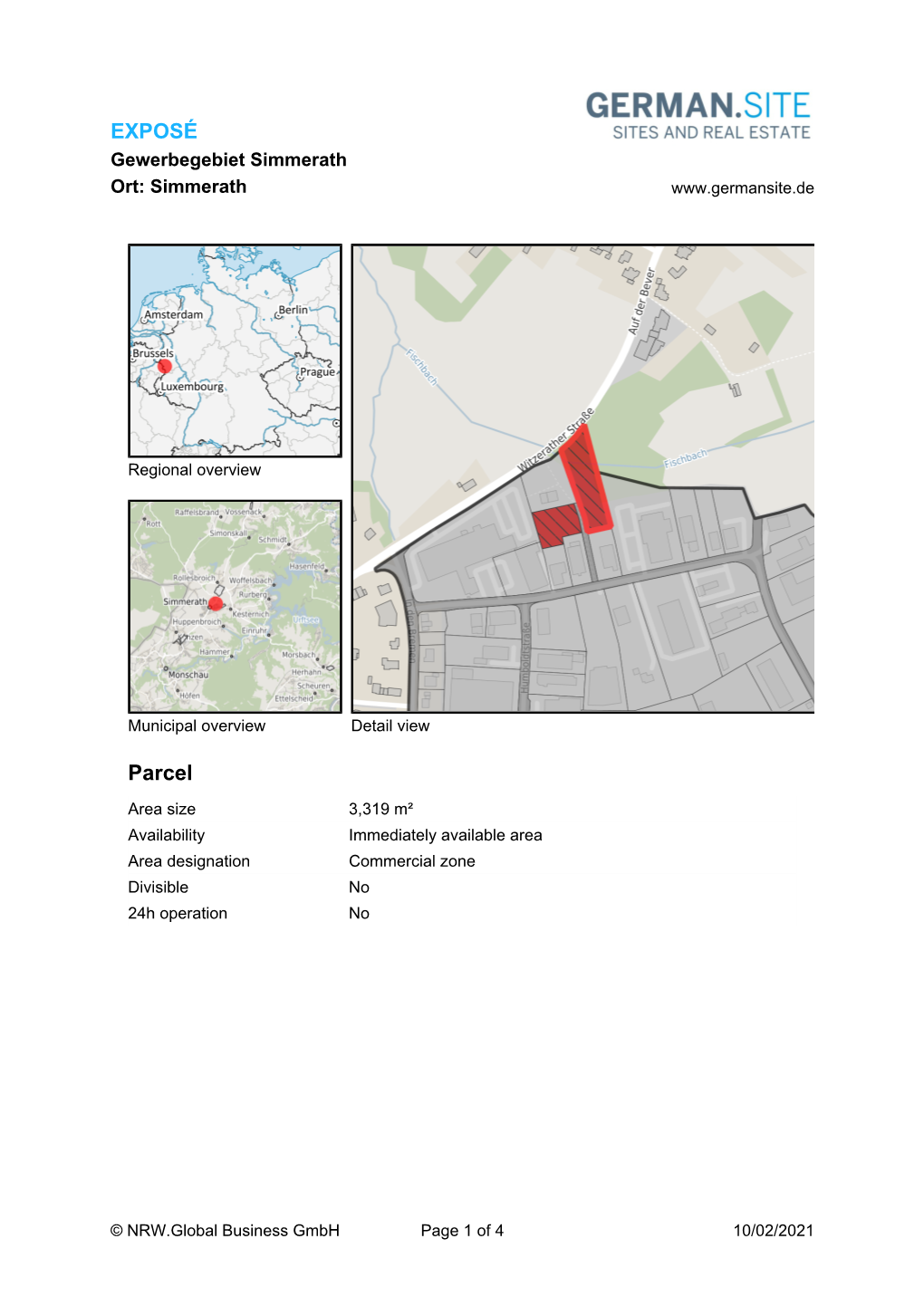 Gewerbegebiet Simmerath (No. 092), Simmerath , Städteregion Aachen