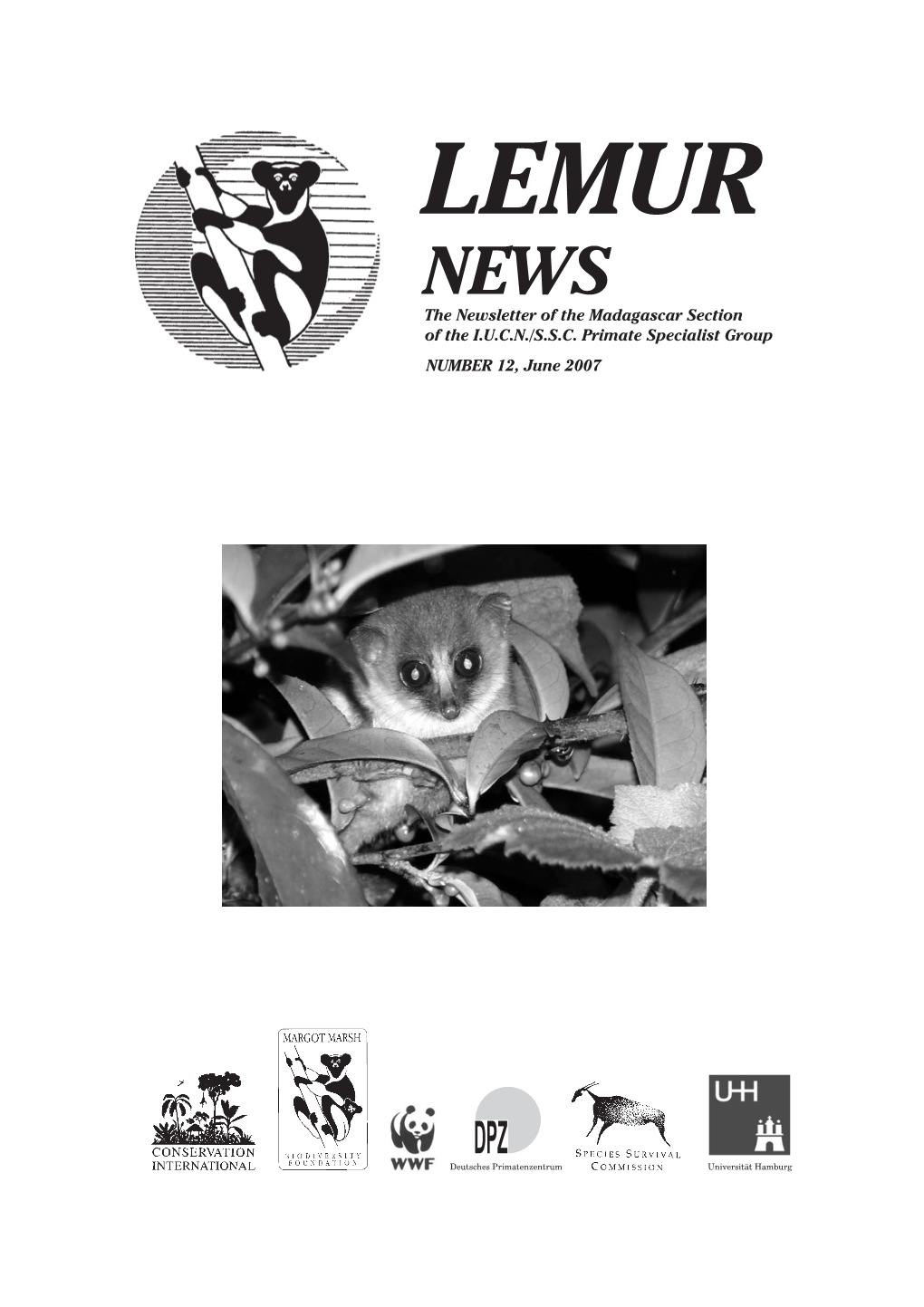 LEMUR NEWS the Newsletter of the Madagascar Section of the I.U.C.N./S.S.C