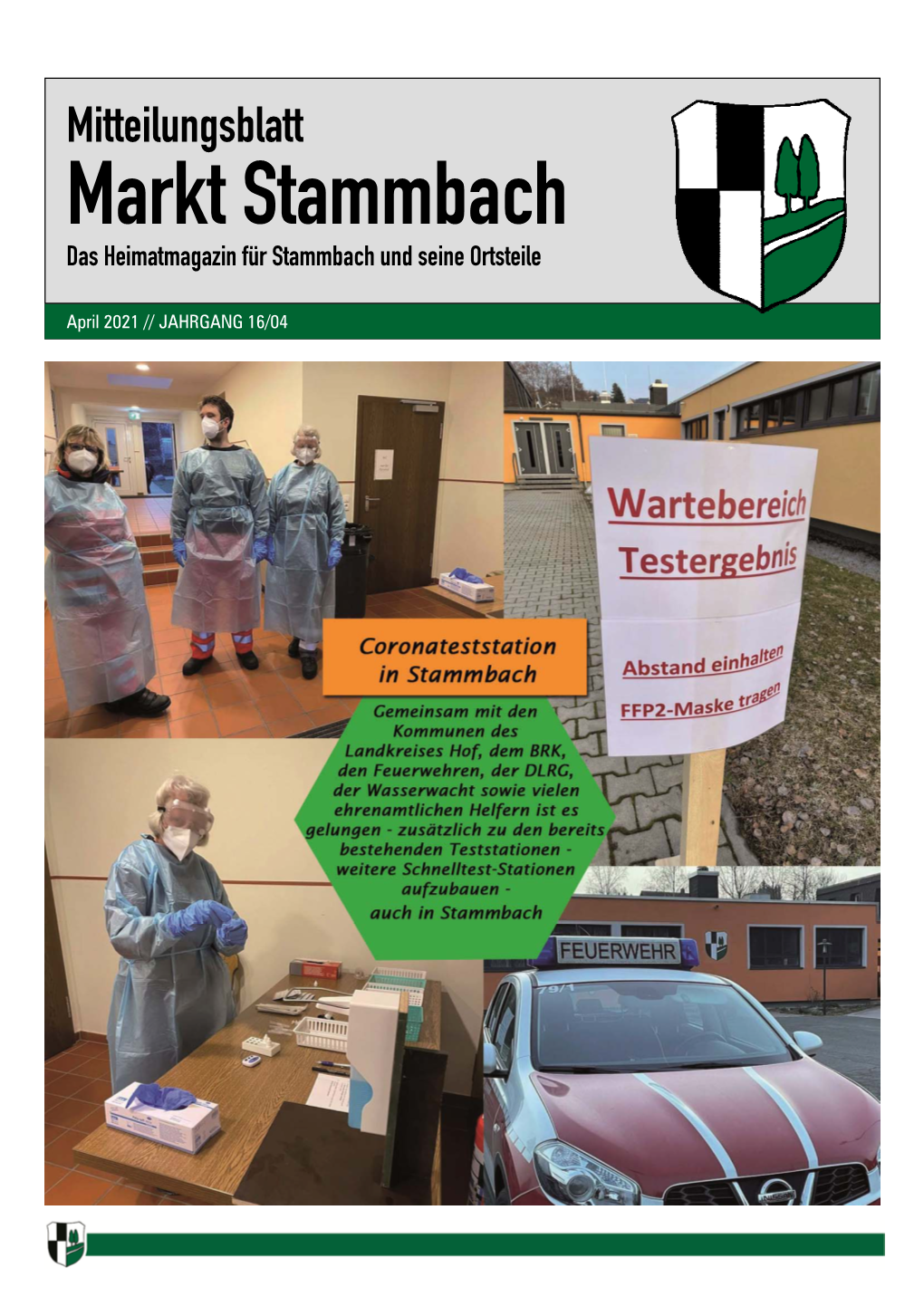 Mitteilungsblatt Stammbach April 2021