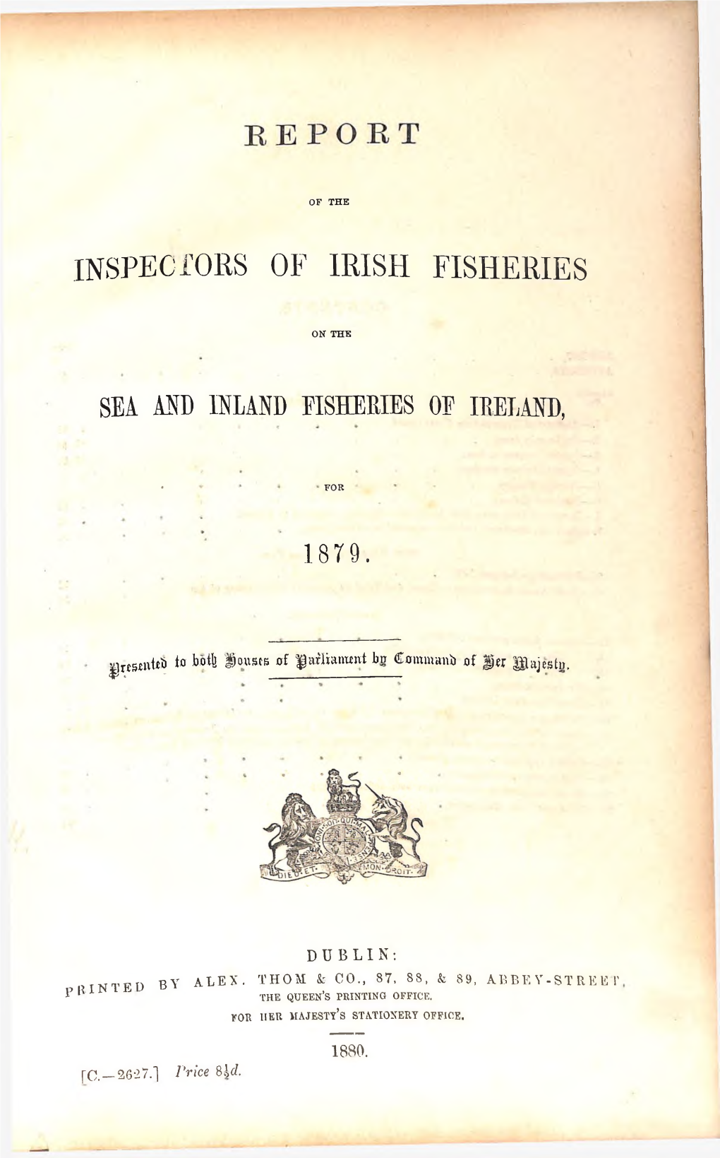 Inspectors of Irish Fisheries