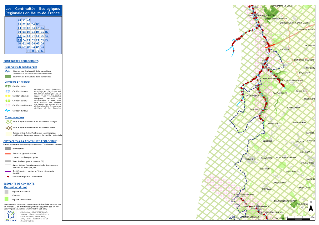 Les Continuités Ecologiques Régionales En Hauts-De-France