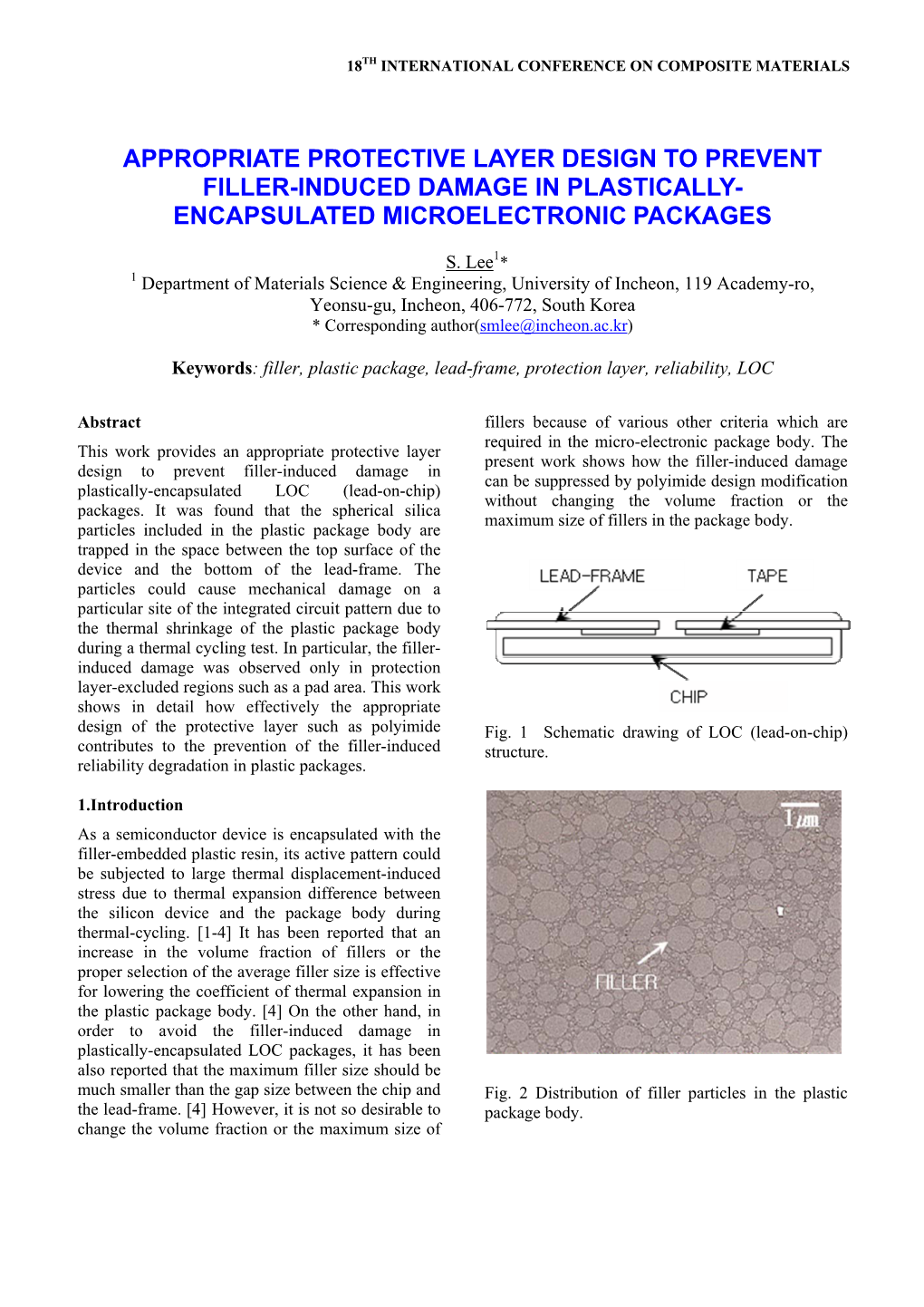 Appropriate Protective Layer Design to Prevent Filler-Induced Damage in Plastically- Encapsulated Microelectronic Packages