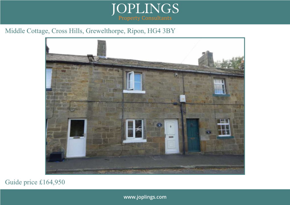 Middle Cottage, Cross Hills, Grewelthorpe, Ripon, HG4 3BY