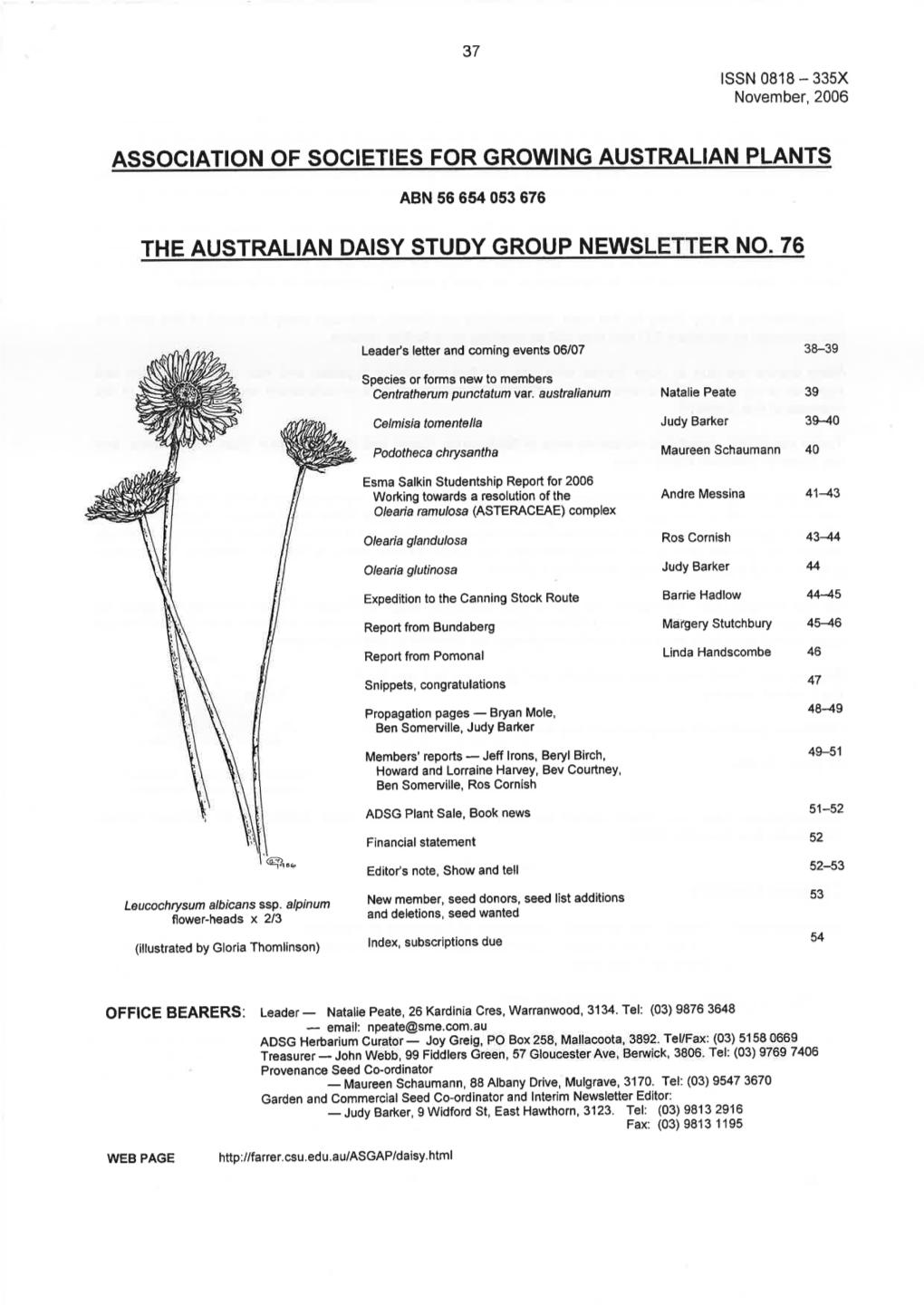 Association of Societies for Growing Australian Plants