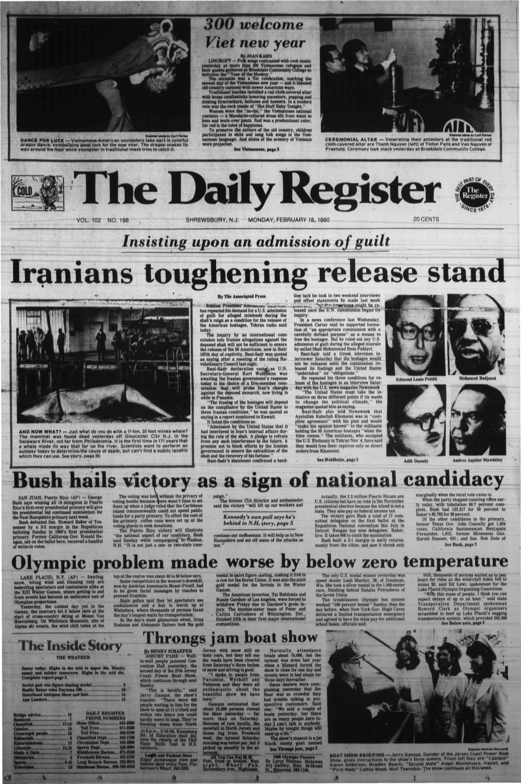 Iranians Toughening Release Stand
