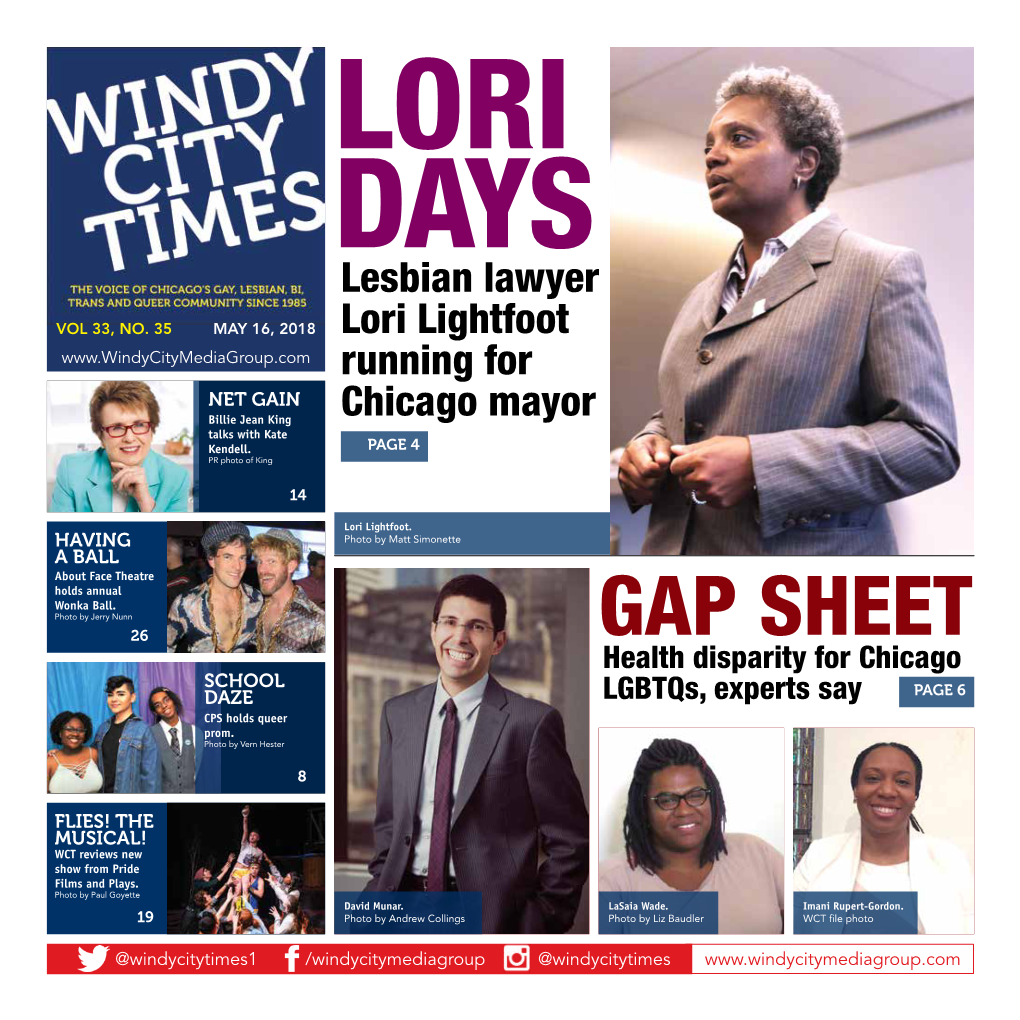 Lesbian Lawyer Lori Lightfoot Running for Chicago Mayor