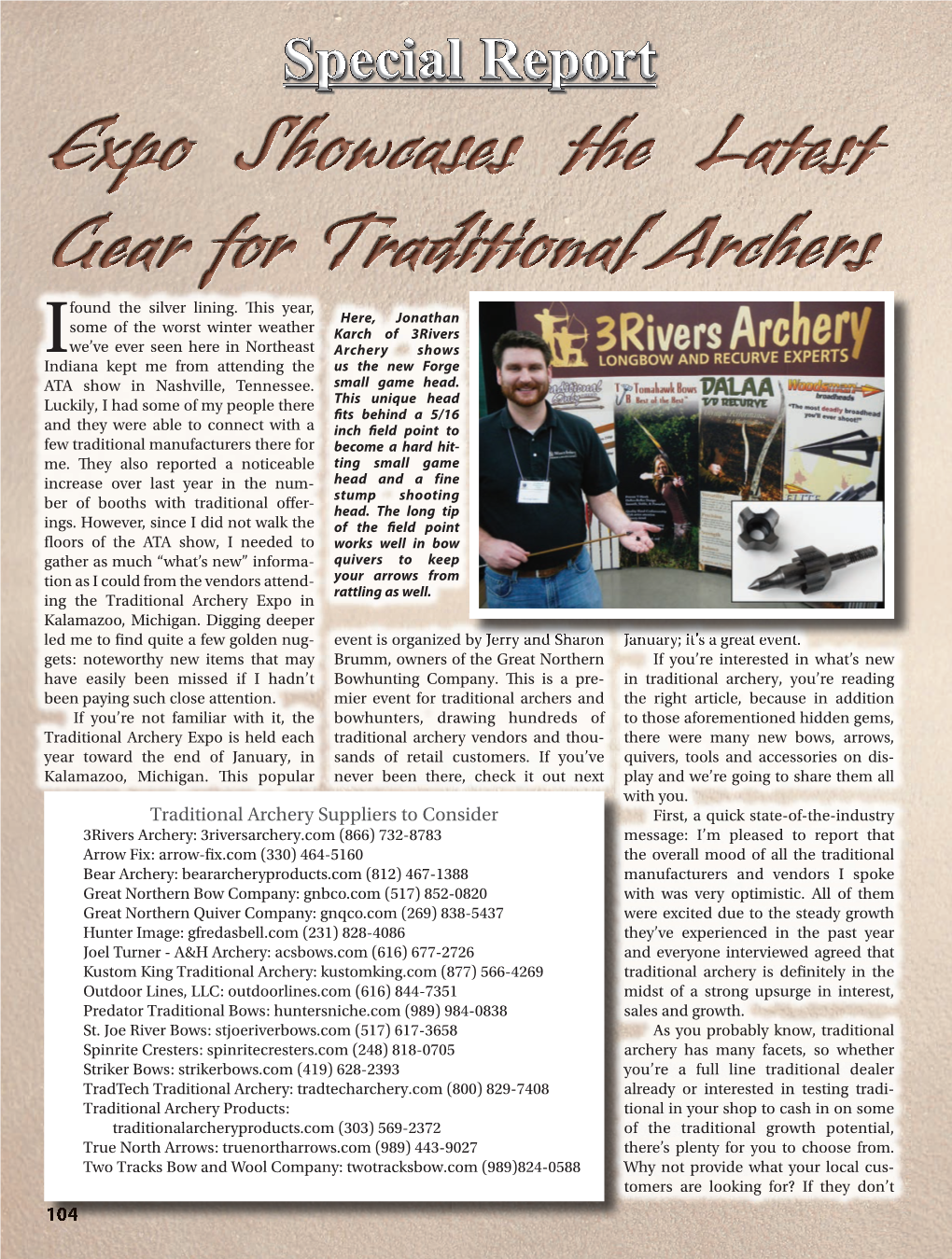 104 Traditional Archery Suppliers to Consider