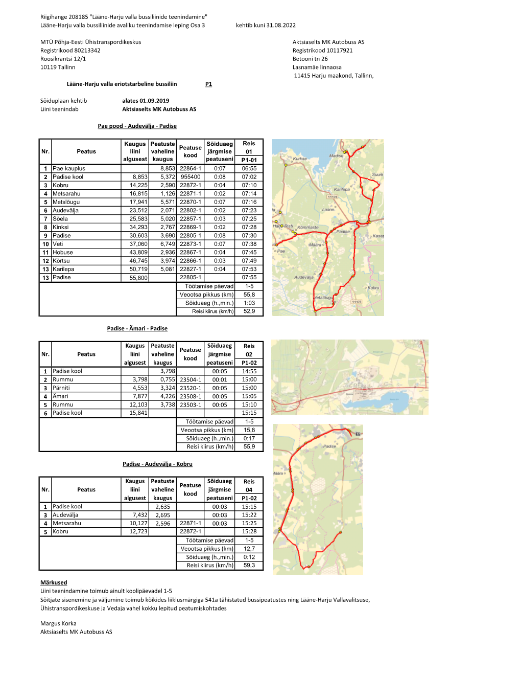 01B-Schedule for Line, Version 1.3.0724