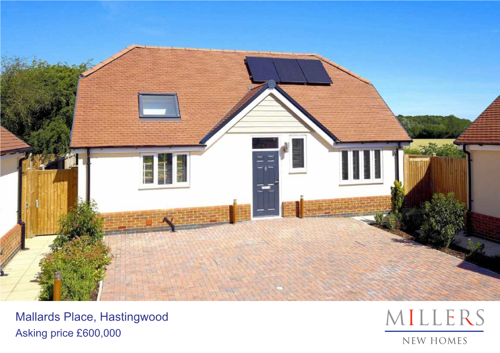 Mallards Place, Hastingwood Asking Price £600,000 OPEN DAY: 14:00 to 16:00 Hrs Saturday 21St July (By Appointment)