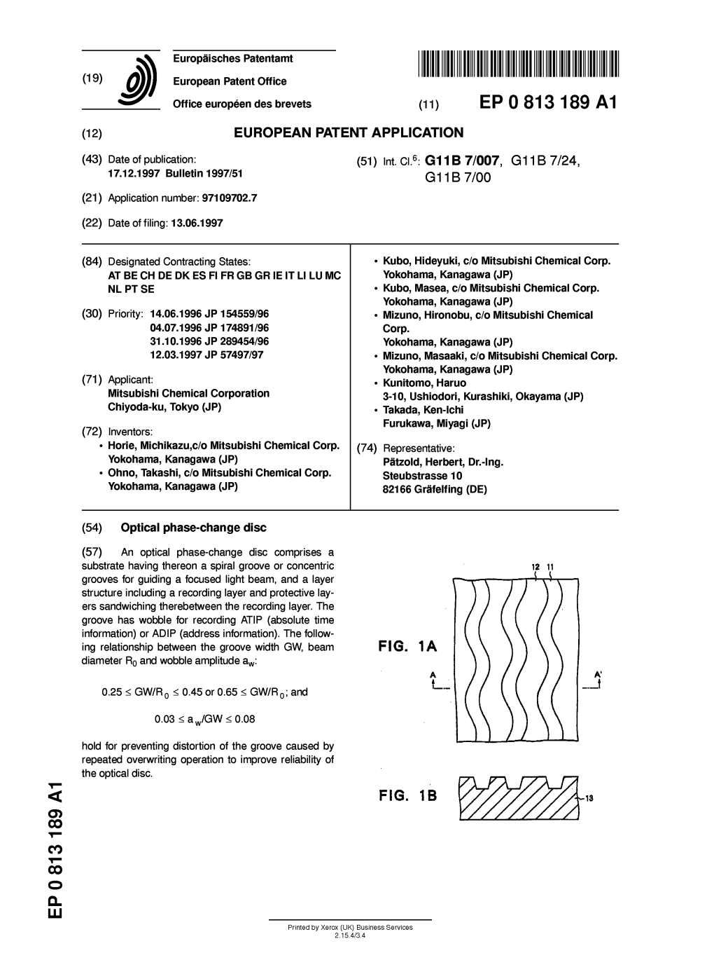 Optical Phase-Change Disc