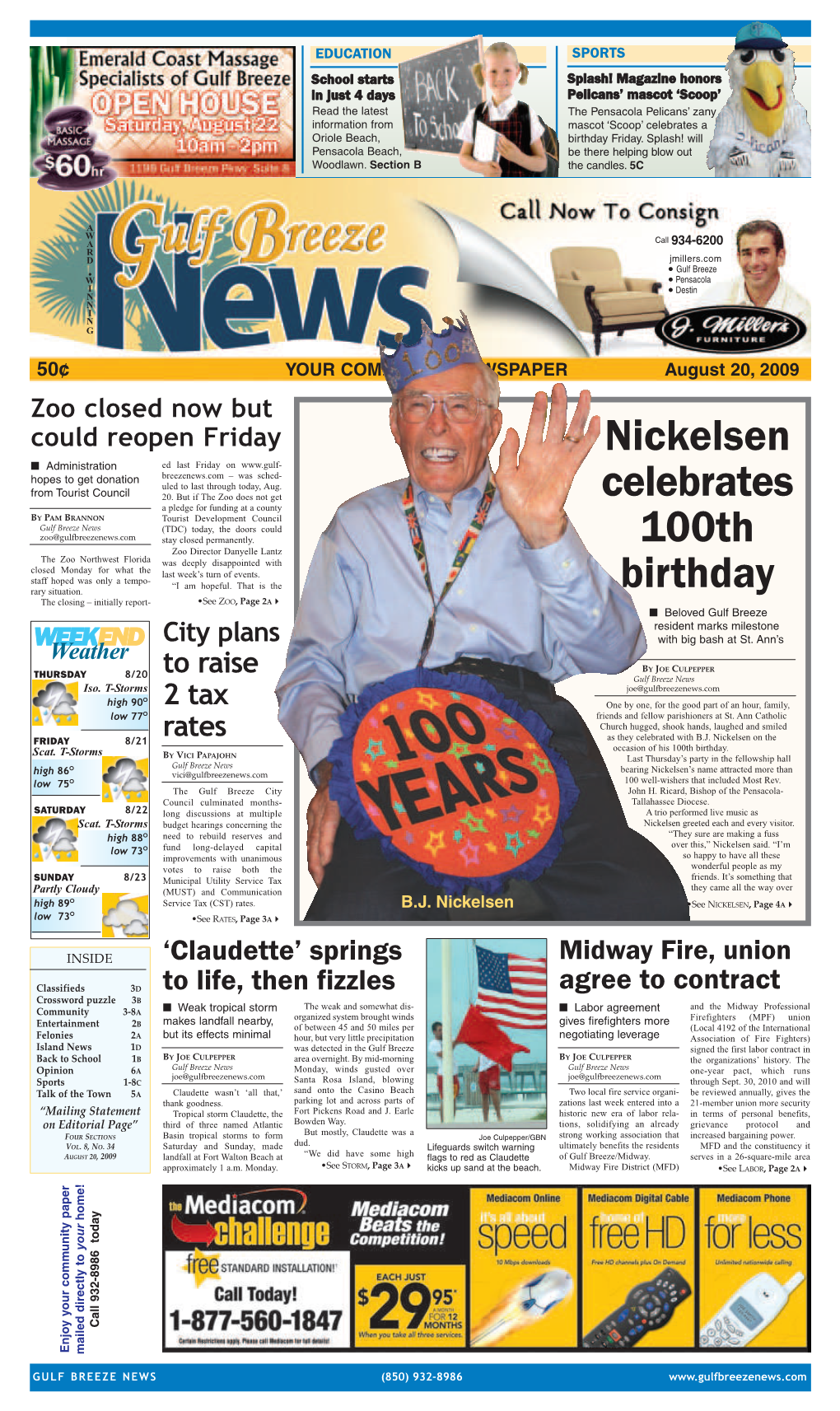 Nickelsen Celebrates 100Th Birthday