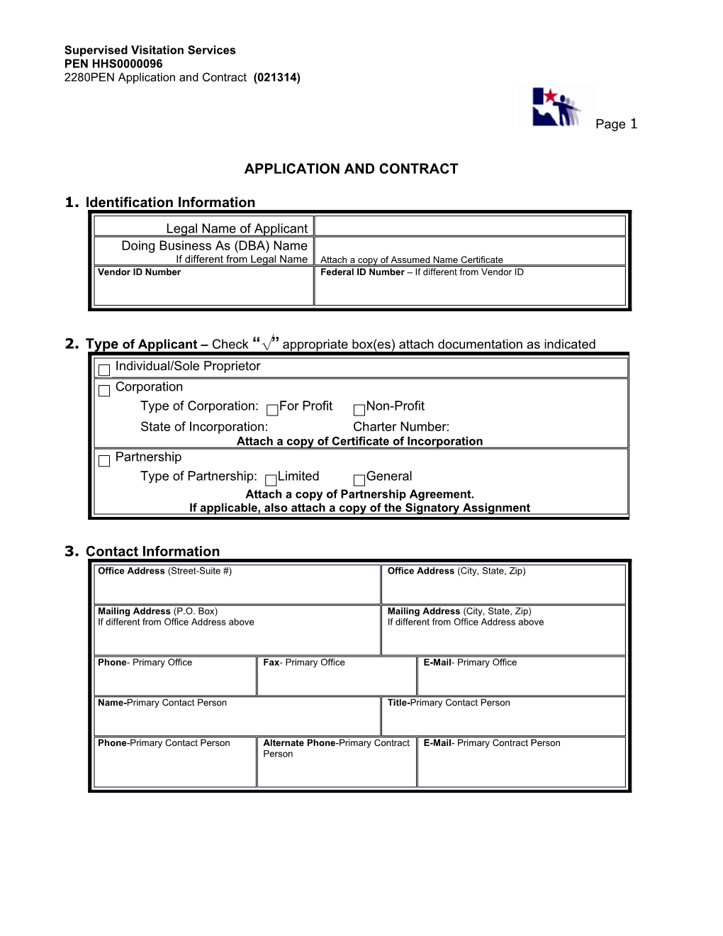 Application and Contract