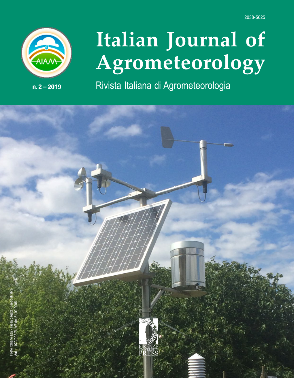 Italian Journal of Agrometeorology