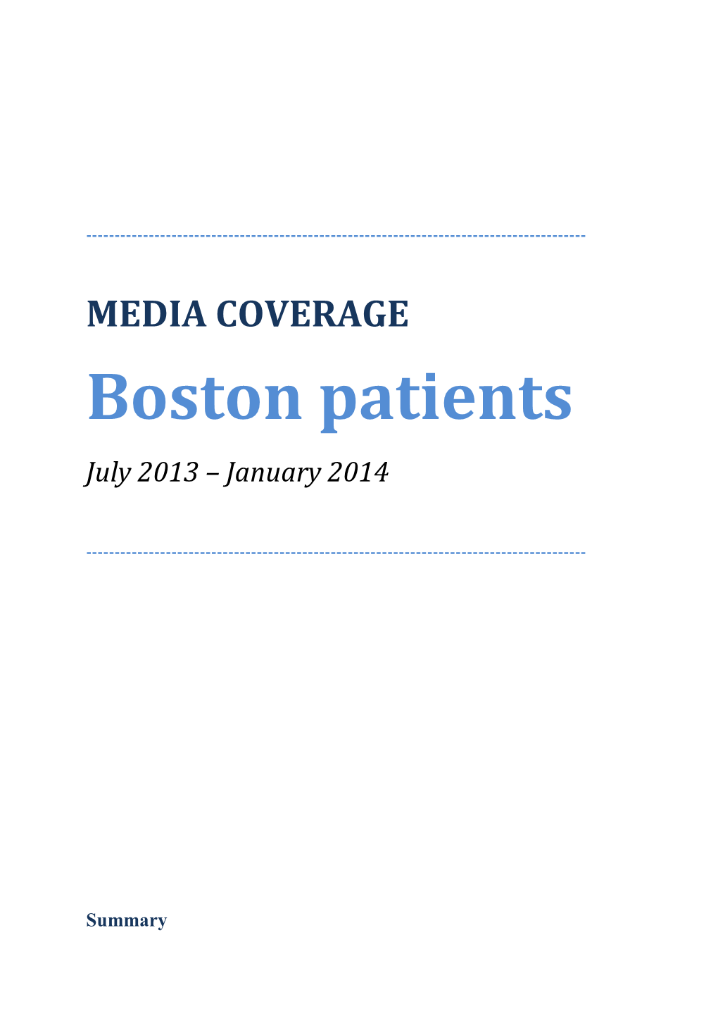 Boston Patients