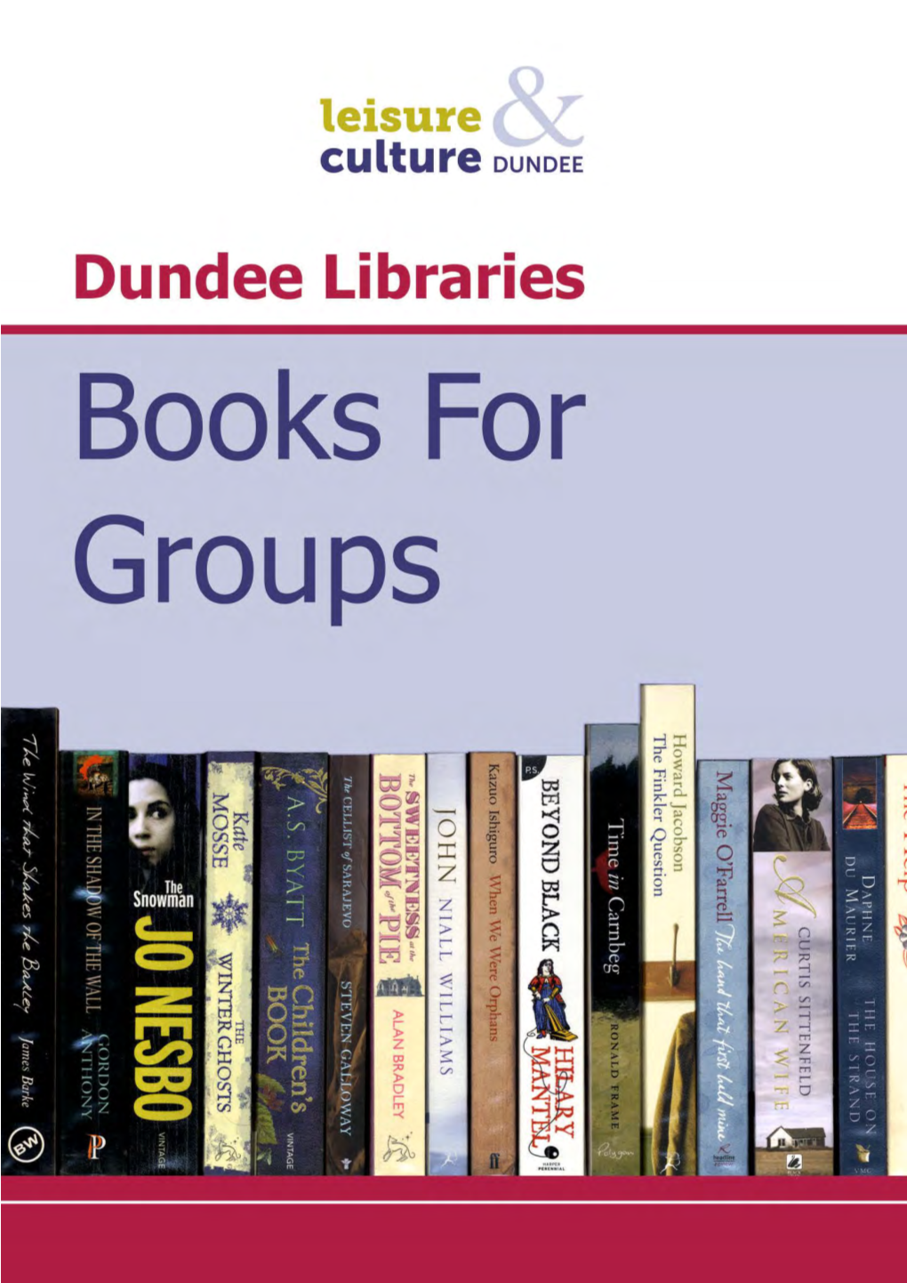 Books for Groups