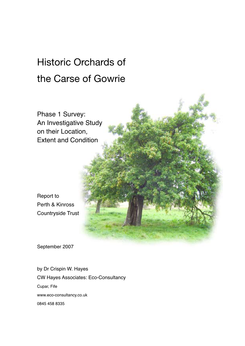 Historic Orchards of the Carse of Gowrie