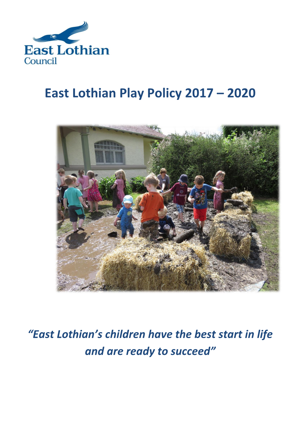 East Lothian Play Policy 2017 – 2020