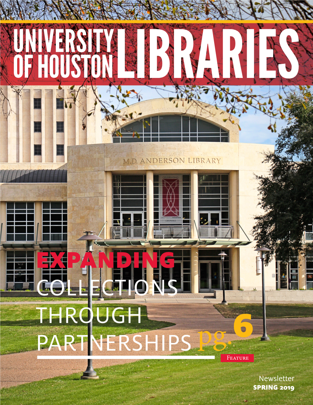 UH Libraries Spring 2019 Newsletter