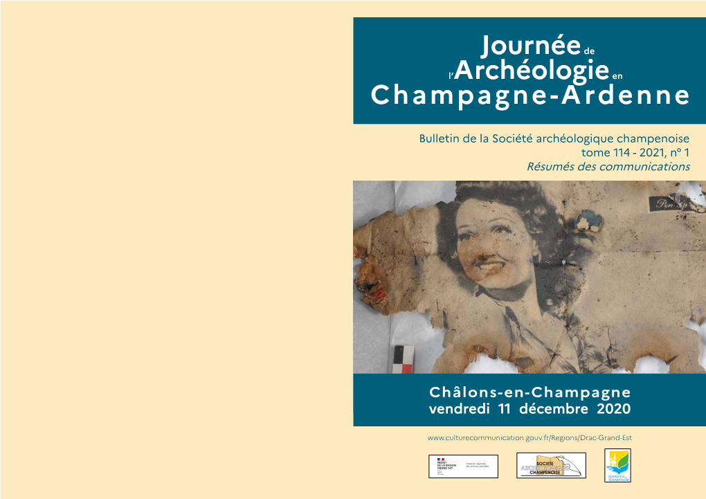 Journéede L'archéologieen Champagne-Ardenne