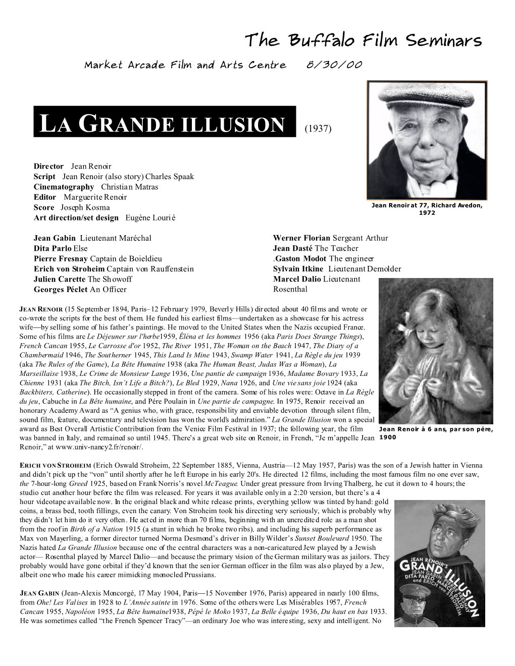 La Grande Illusion (1937)