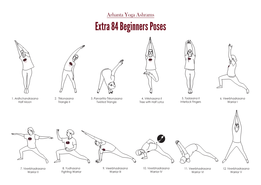 Extra 84 Beginners Poses