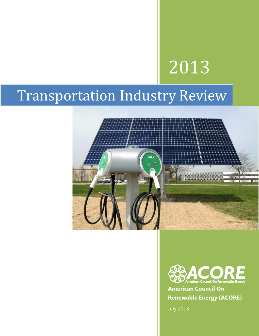 Transportation Industry Review