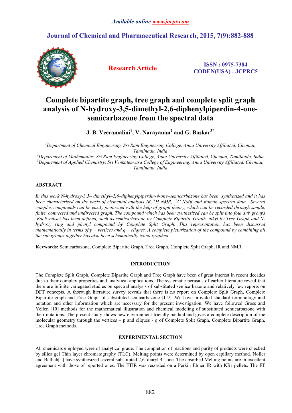 Complete Bipartite Graph, Tree Graph and Complete Split Graphanalysis Of