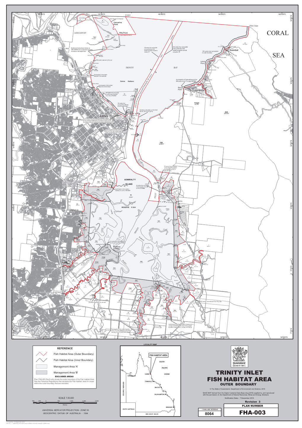 Trinity Inlet Declared Fish Habitat Area Plan Revision 3