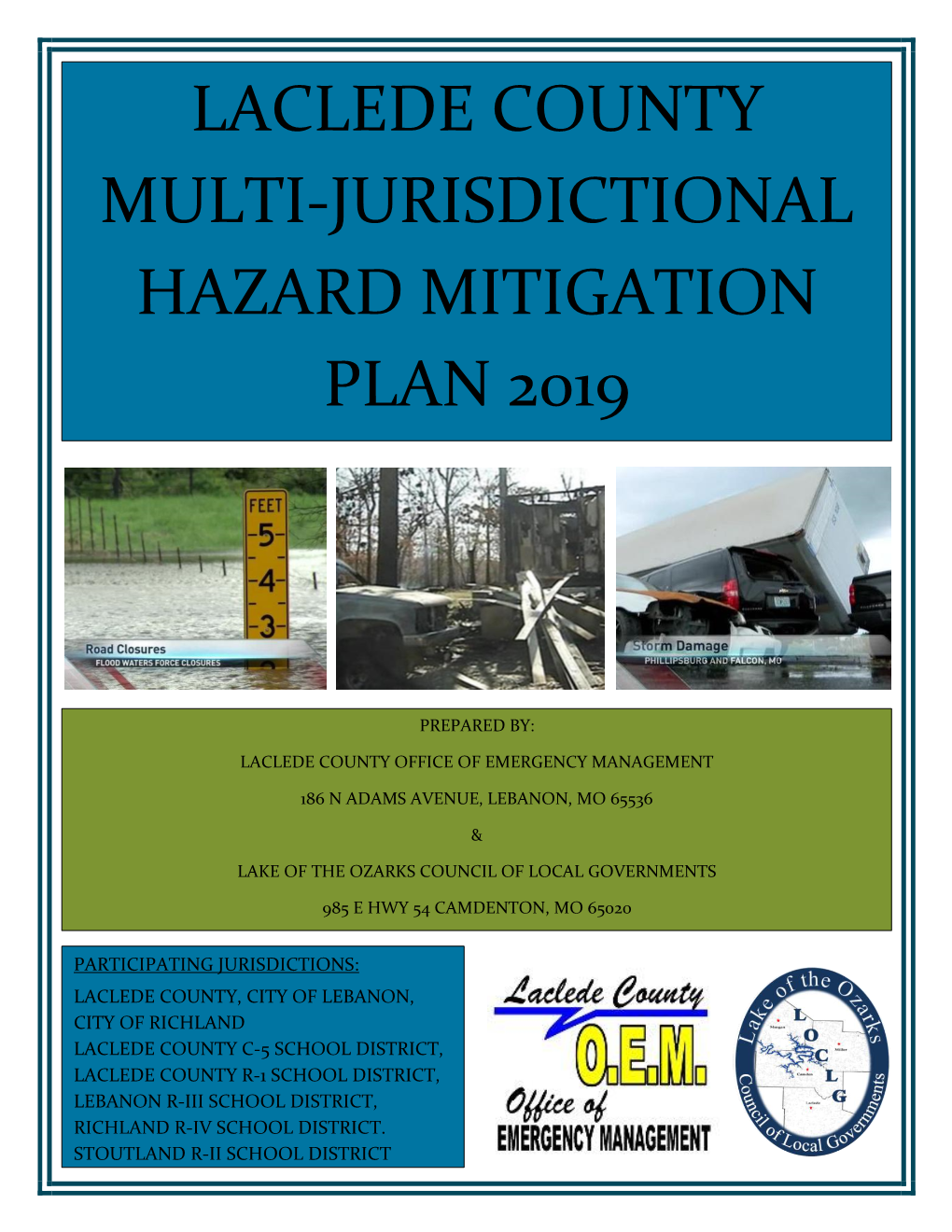 Laclede County Hazard Mitigation Plan 2019 on December 19, 2018