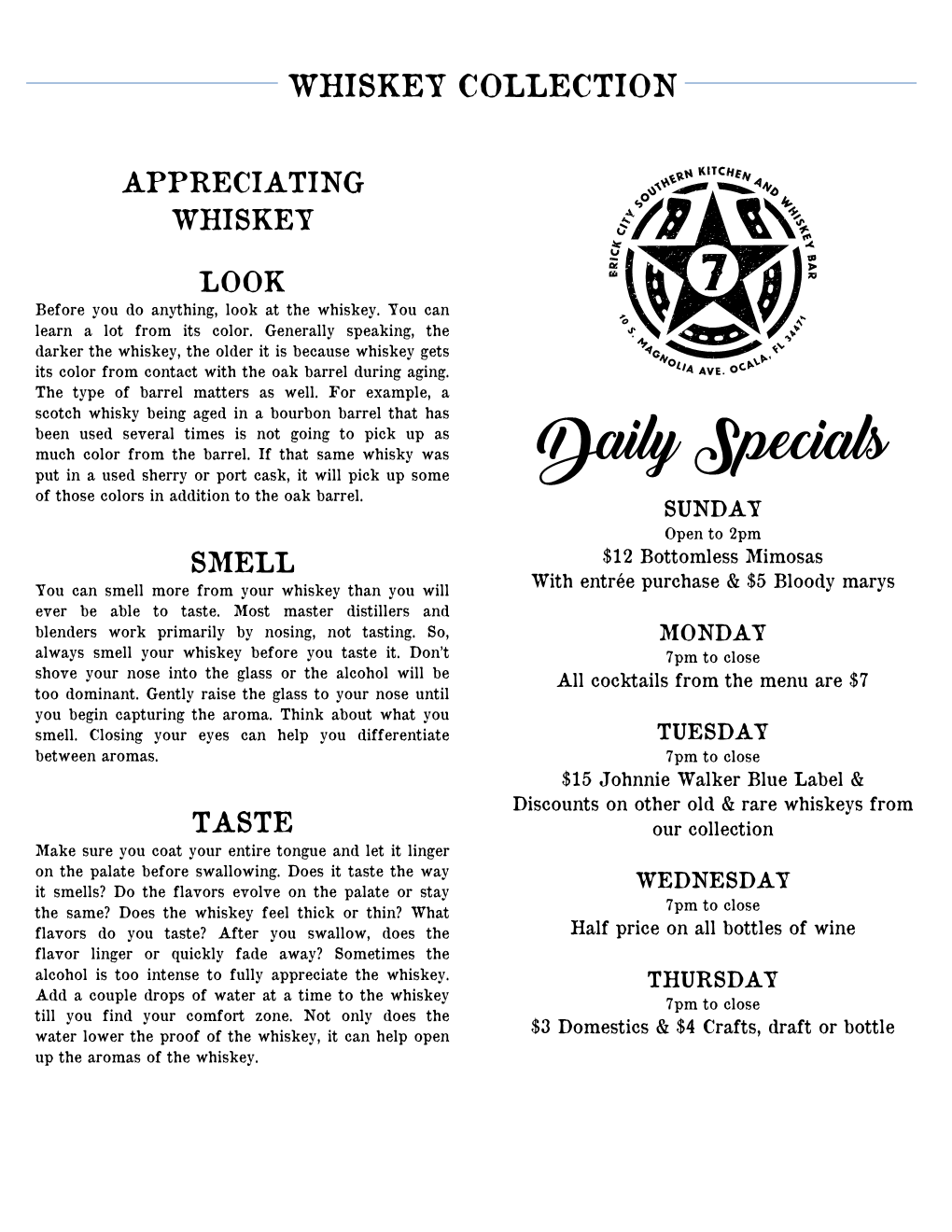 Daily Specials Put in a Used Sherry Or Port Cask, It Will Pick up Some of Those Colors in Addition to the Oak Barrel