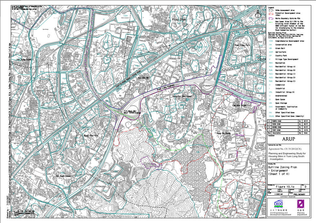 D Figure 10.1A Outline Zoning Plan